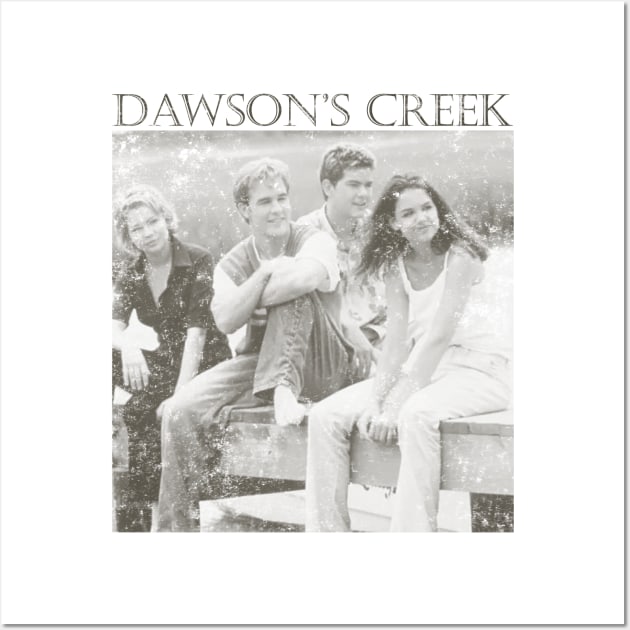 Retro Dawsons Creek Cast Wall Art by Angel arts